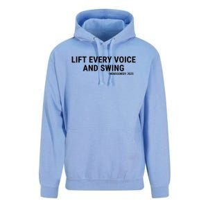 Lift Every Voice And Swing Trending Montgomery White Chair Unisex Surf Hoodie