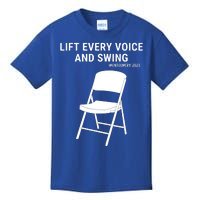 Lift Every Voice And Swing Trending Montgomery White Chair Kids T-Shirt