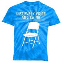 Lift Every Voice And Swing Trending Montgomery White Chair Kids Tie-Dye T-Shirt