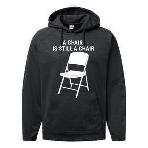 Lift Every Voice And Swing Trending Montgomery White Chair Performance Fleece Hoodie