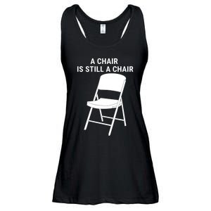 Lift Every Voice And Swing Trending Montgomery White Chair Ladies Essential Flowy Tank