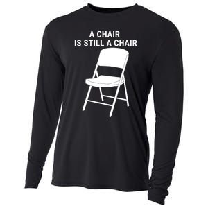 Lift Every Voice And Swing Trending Montgomery White Chair Cooling Performance Long Sleeve Crew