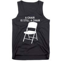 Lift Every Voice And Swing Trending Montgomery White Chair Tank Top