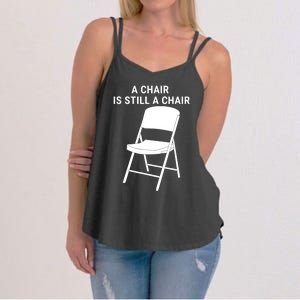 Lift Every Voice And Swing Trending Montgomery White Chair Women's Strappy Tank