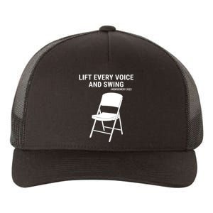 Lift Every Voice And Swing Trending Montgomery White Chair Yupoong Adult 5-Panel Trucker Hat