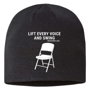 Lift Every Voice And Swing Trending Montgomery White Chair Sustainable Beanie