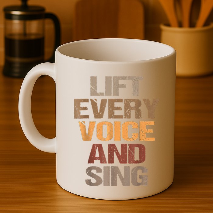 Lift Every Voice And Sing Juneteenth Black History Month Mug