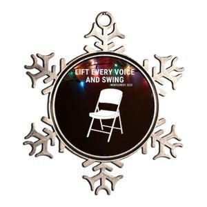 Lift Every Voice And Swing Trending Montgomery White Chair Metallic Star Ornament