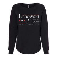 Lebowski Election Vote 2024 Womens California Wash Sweatshirt