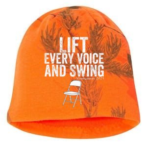 Lift Every Voice And Swing Trending Montgomery White Chair Kati - Camo Knit Beanie