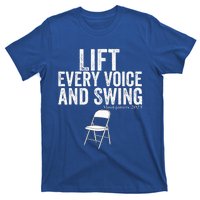 Lift Every Voice And Swing Trending Montgomery White Chair T-Shirt