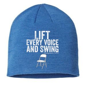 Lift Every Voice And Swing Trending Montgomery White Chair Sustainable Beanie