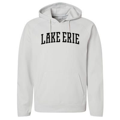 Lake Erie Vintage Performance Fleece Hoodie