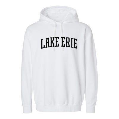 Lake Erie Vintage Garment-Dyed Fleece Hoodie