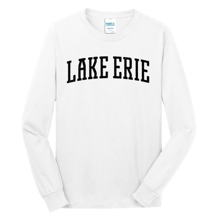 Lake Erie Vintage Tall Long Sleeve T-Shirt