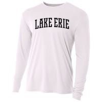 Lake Erie Vintage Cooling Performance Long Sleeve Crew