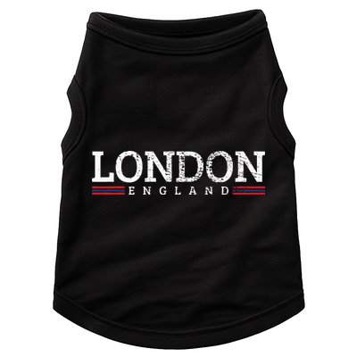 London England Vintage Doggie Tank