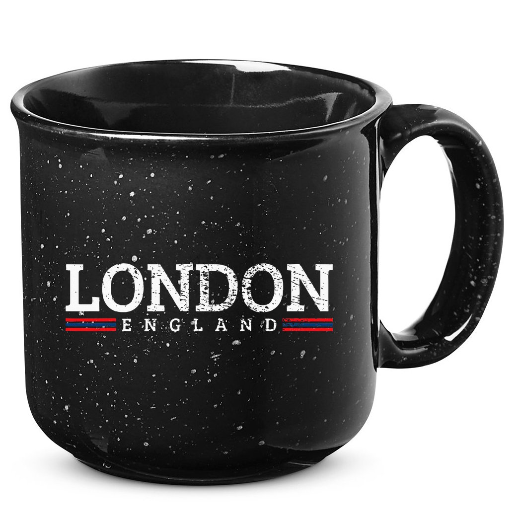 London England Vintage 15oz Campfire Ceramic Mug