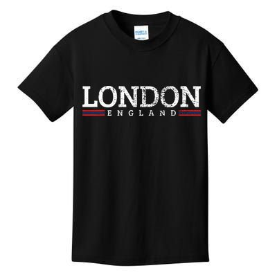 London England Vintage Kids T-Shirt
