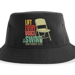 Lift Every Voice And Swing Trending Montgomery White Chair Sustainable Bucket Hat