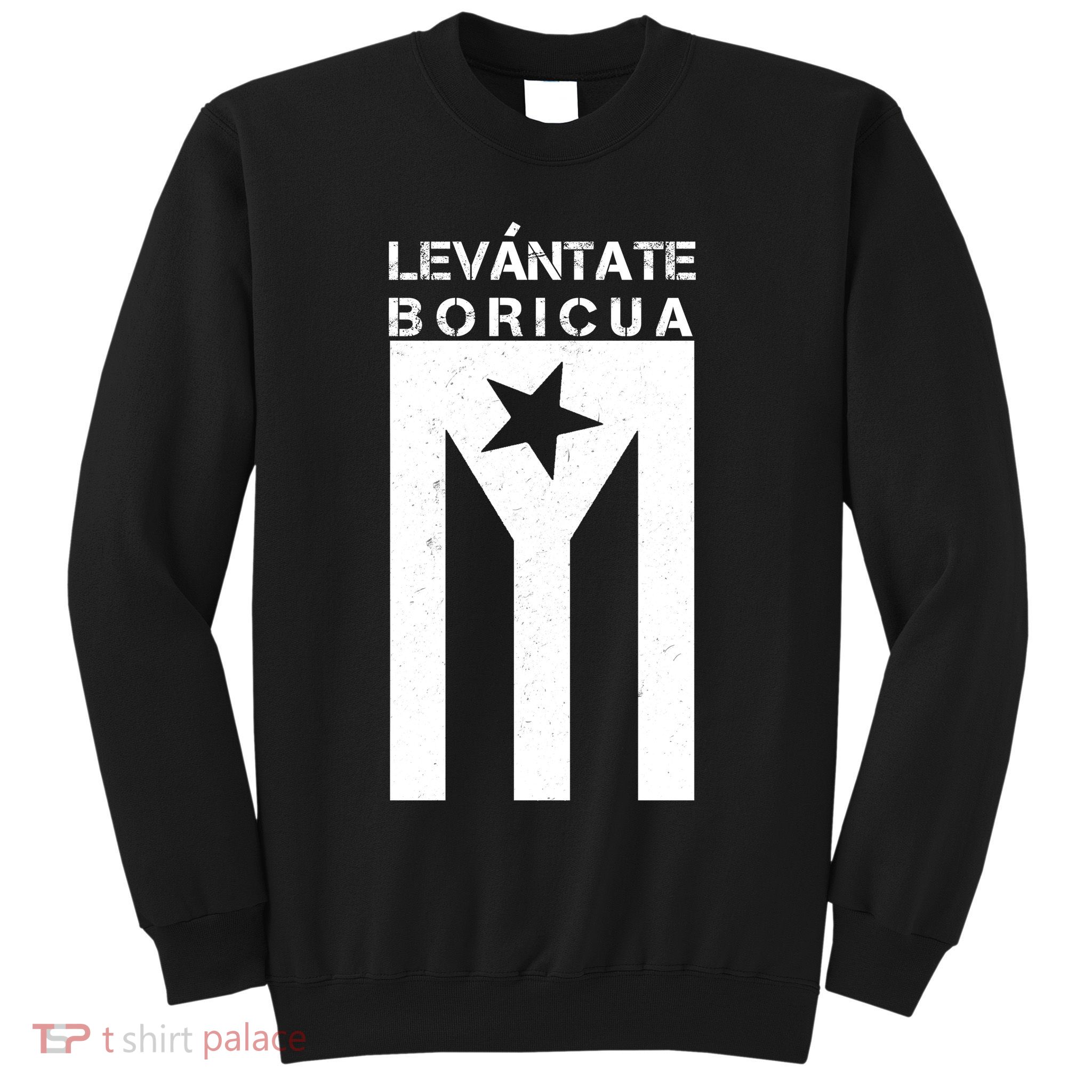 Levantate Boricua Flag Ricky Renuncia Sweatshirt