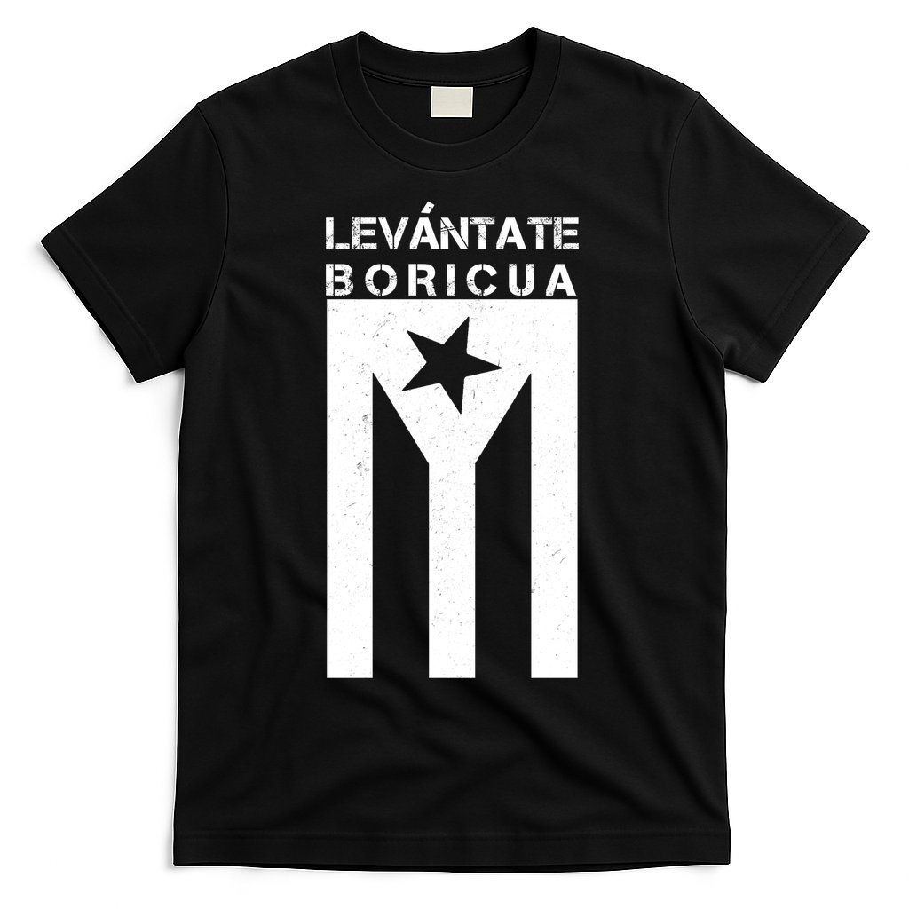 Levantate Boricua Flag Ricky Renuncia T-Shirt