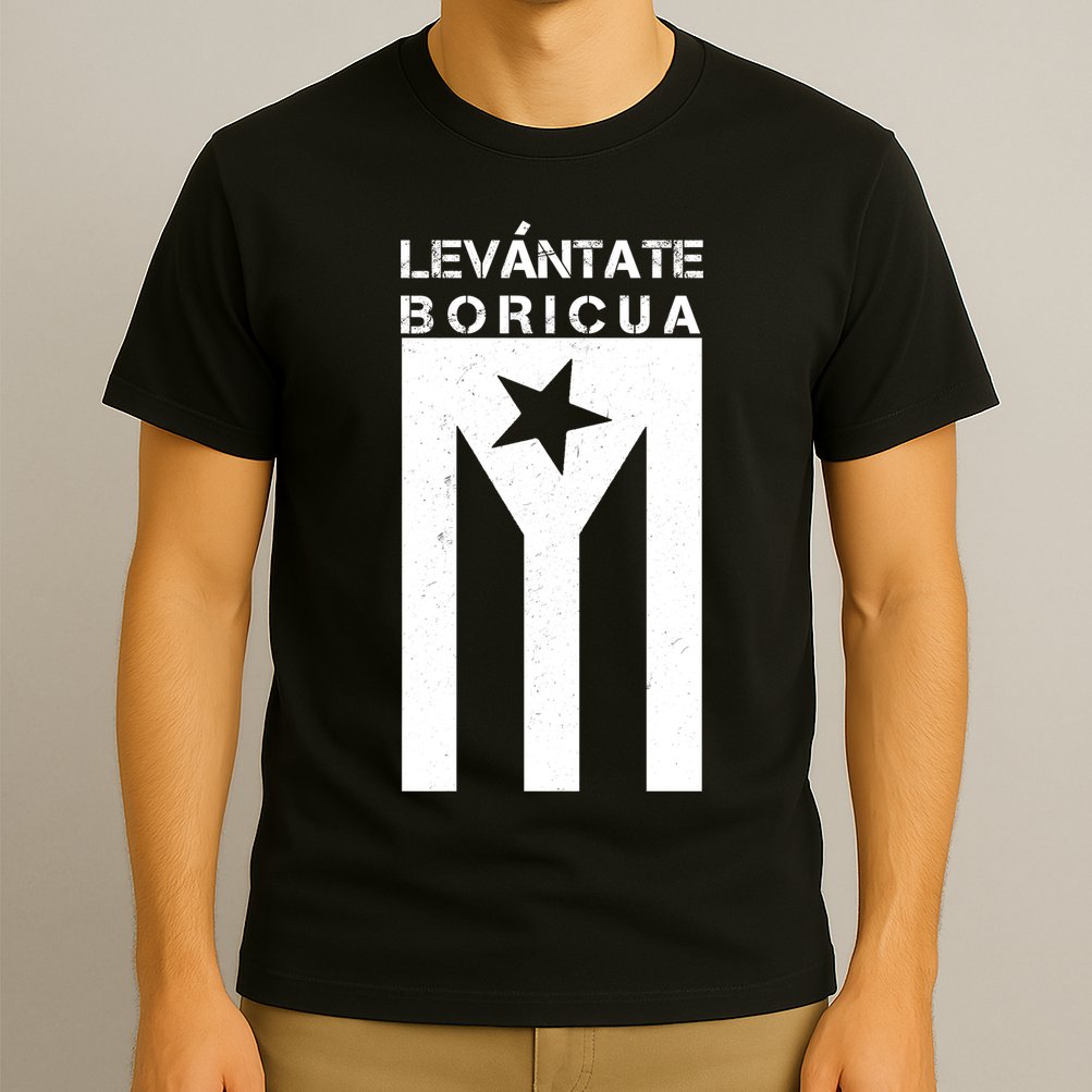 Levantate Boricua Flag Ricky Renuncia T-Shirt