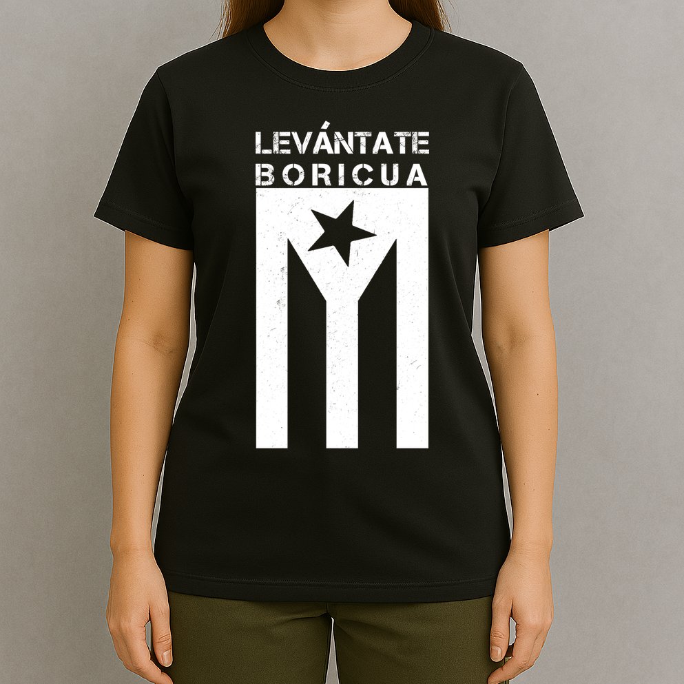 Levantate Boricua Flag Ricky Renuncia T-Shirt