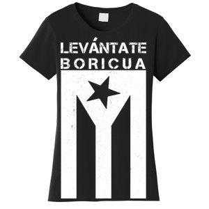 Levantate Boricua Flag Ricky Renuncia Women's T-Shirt