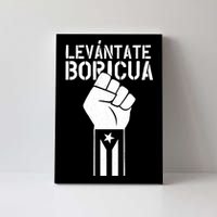 Levantate Boricua Ricky Renuncia Puerto Rico Canvas