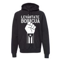 Levantate Boricua Ricky Renuncia Puerto Rico Premium Hoodie