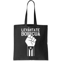 Levantate Boricua Ricky Renuncia Puerto Rico Tote Bag