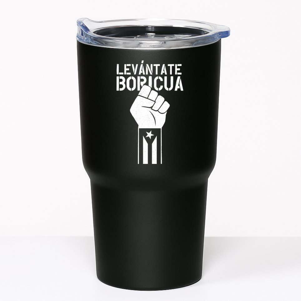 Levantate Boricua Ricky Renuncia Puerto Rico Tumbler