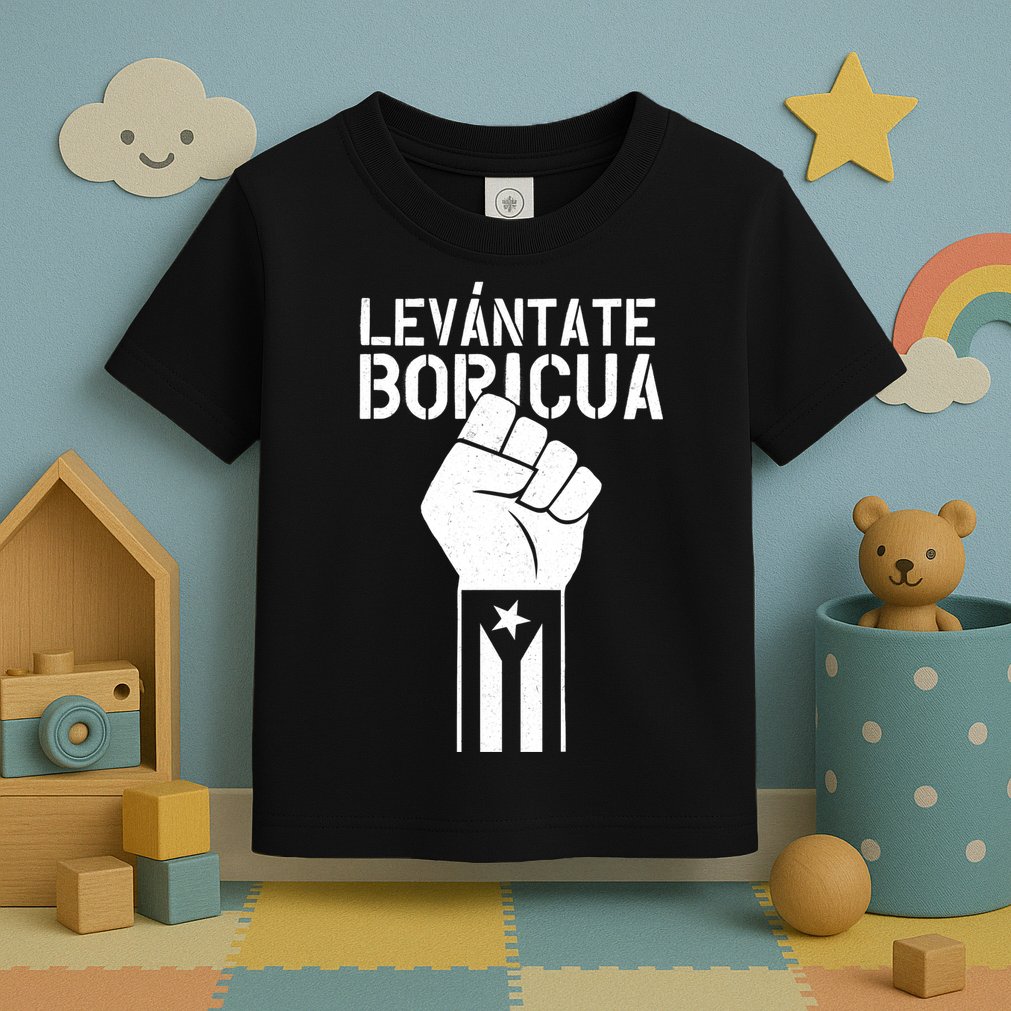 Levantate Boricua Ricky Renuncia Puerto Rico Toddler T-Shirt