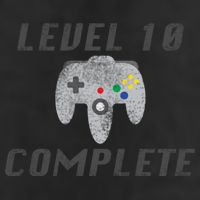 Level 10 Complete 10th Birthday Cool Comfort Performance Bucket Hat