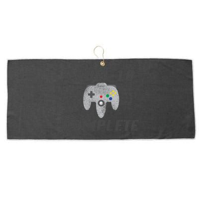 Level 10 Complete 10th Birthday Large Microfiber Waffle Golf Towel