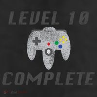 Level 10 Complete 10th Birthday Trucker Hat