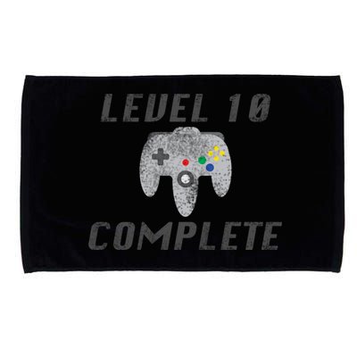 Level 10 Complete 10th Birthday Microfiber Hand Towel