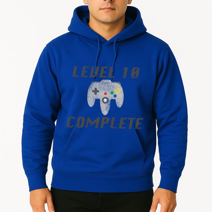 Level 10 Complete 10th Birthday Hoodie