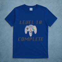 Level 10 Complete 10th Birthday T-Shirt