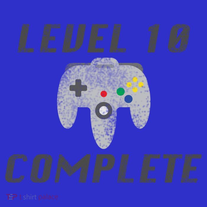 Level 10 Complete 10th Birthday T-Shirt