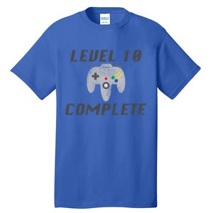 Level 10 Complete 10th Birthday Tall T-Shirt