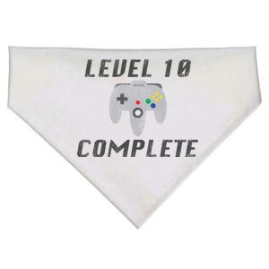 Level 10 Complete 10th Birthday USA-Made Doggie Bandana