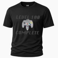Level 100 Complete 100th Birthday Cooling Performance Crew T-Shirt