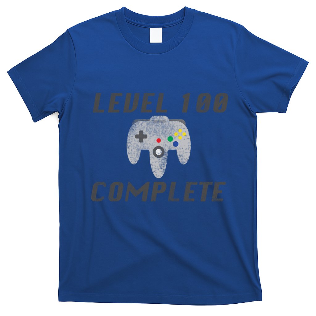 Level 100 Complete 100th Birthday T-Shirt