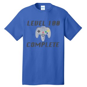 Level 100 Complete 100th Birthday Tall T-Shirt