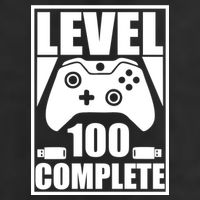 Level 100 Complete Video Gamer 100th Birthday Adult Drive Performance Visor