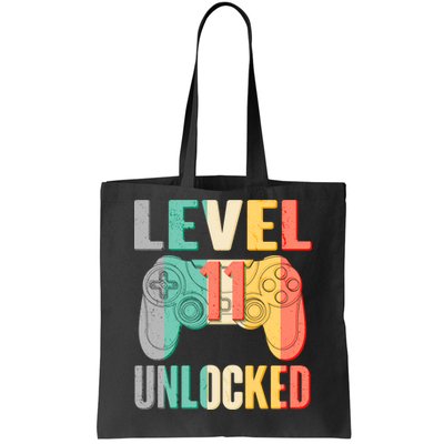 Level 11 Unlocked 11th Birthday Tote Bag