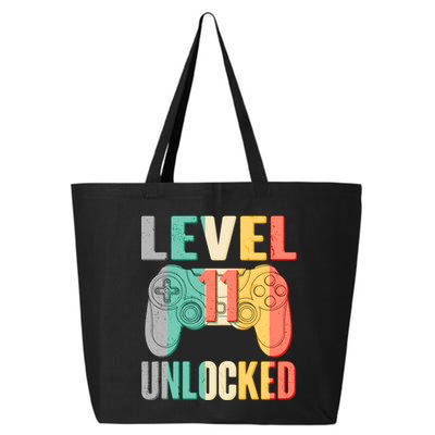 Level 11 Unlocked 11th Birthday 25L Jumbo Tote