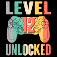 Level 12 Unlocked Twelve Years Old  T-Shirt